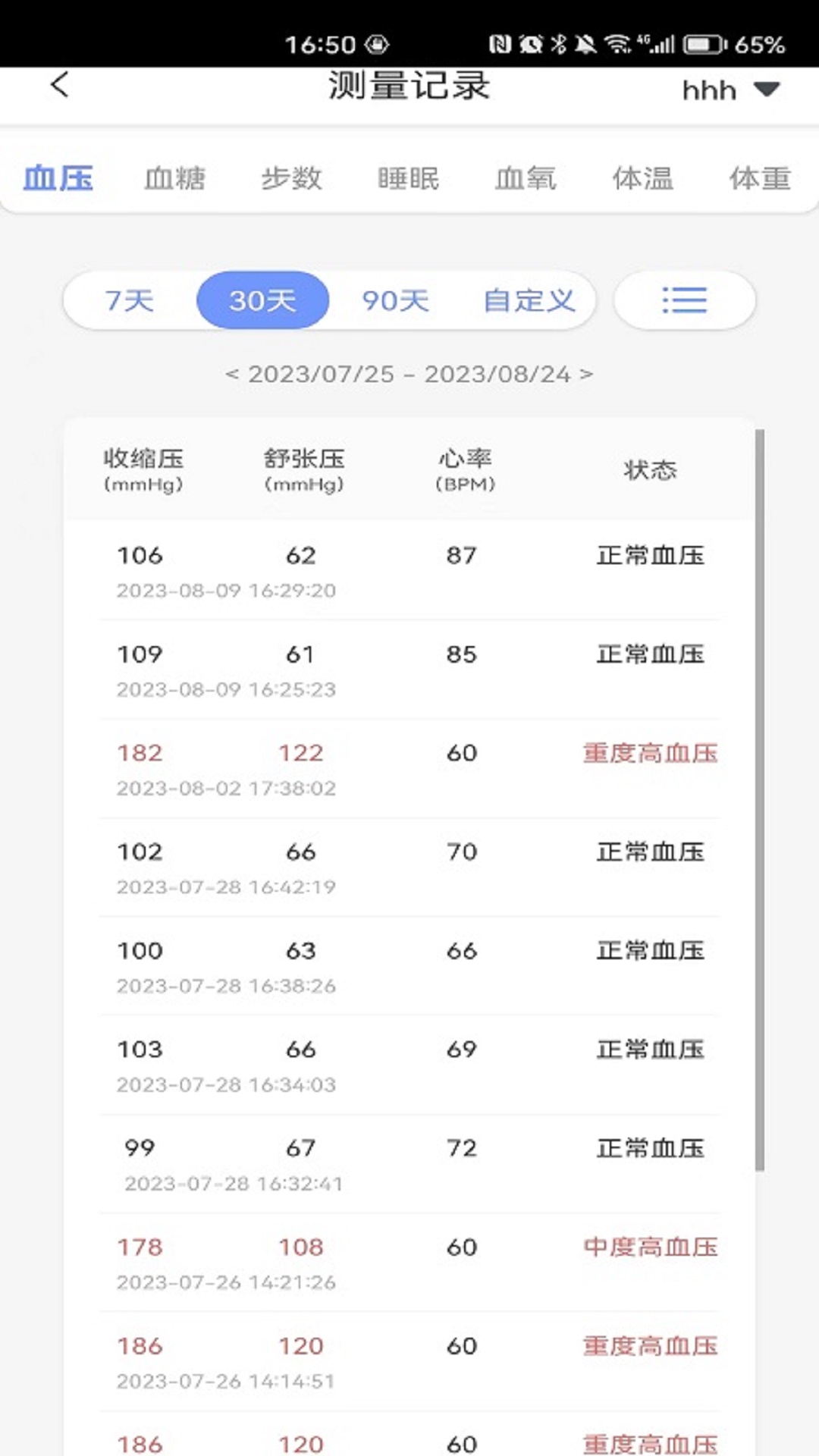 橙子健康截图3