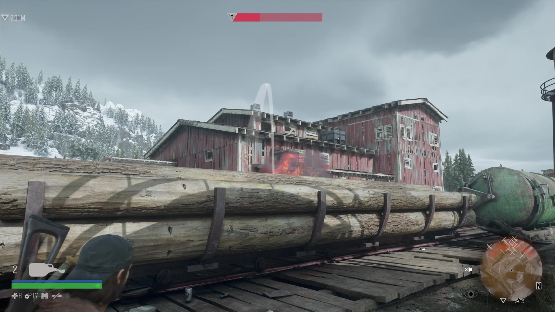 往日不再南下前营地怎么三级