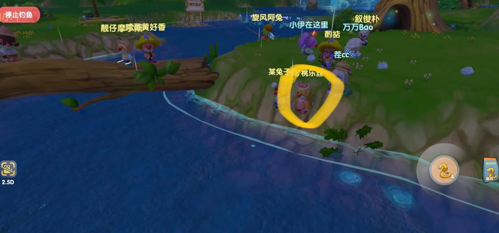 摩尔庄园怎么钓斑点鲨