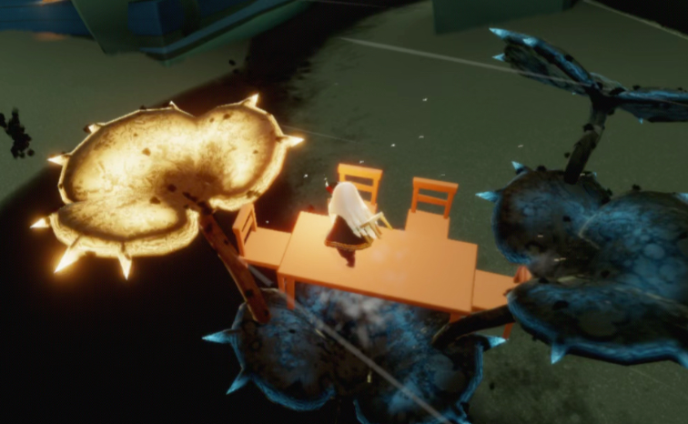 光遇大株黑暗植物怎么烧毁