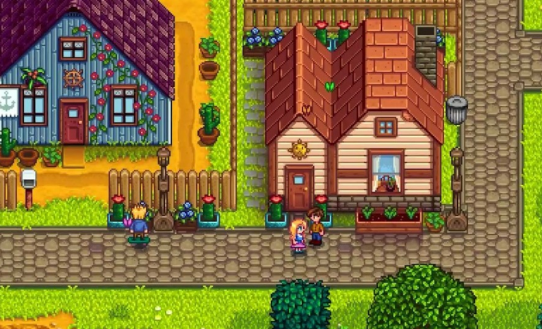 星露谷物语海莉在哪