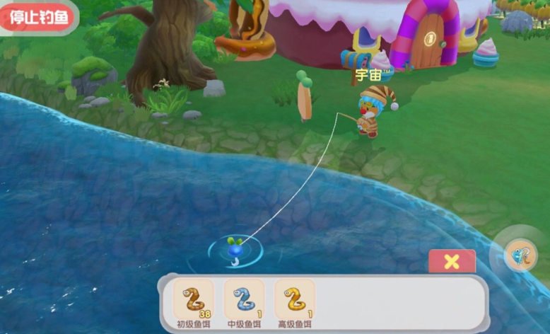 摩尔庄园的高级鱼饵怎么获取