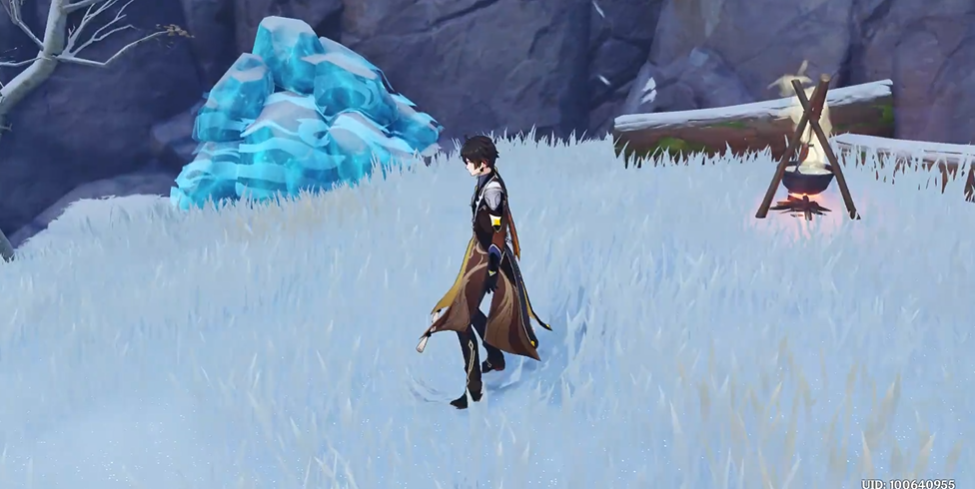 原神雪地里的冰墙怎么过