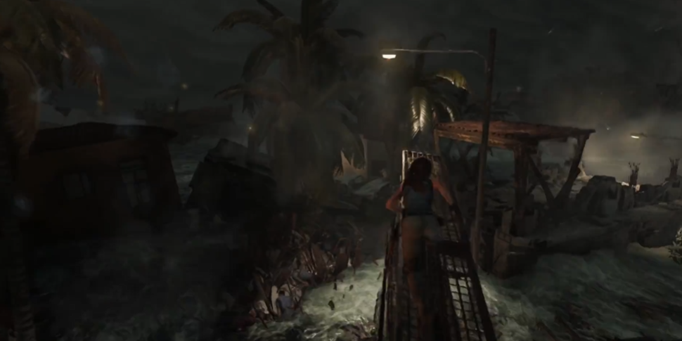 古墓丽影11洪水怎么跳