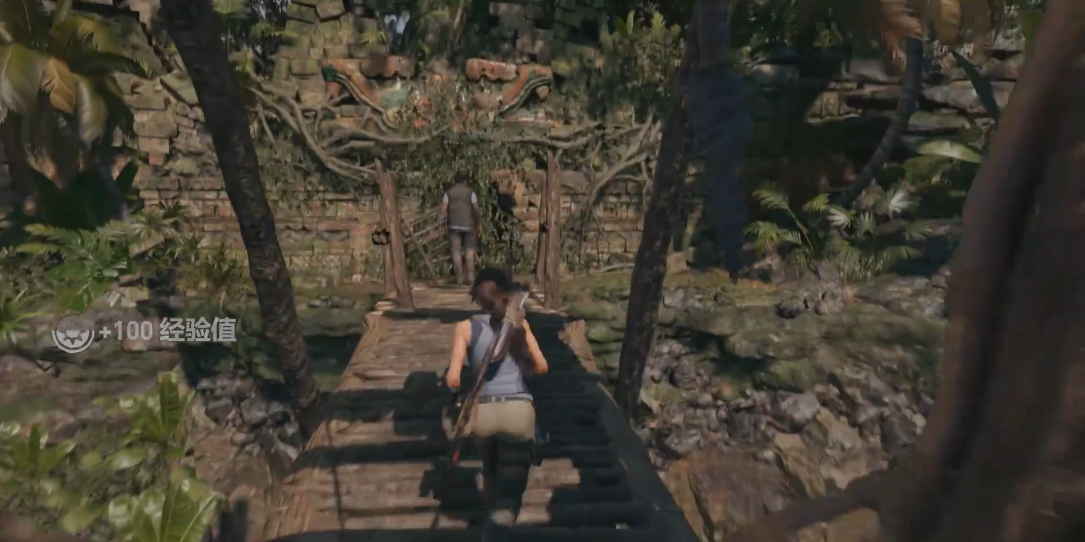 古墓丽影崛起吊桥怎么过