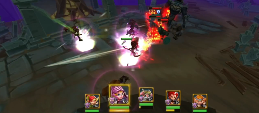 王国纪元8章12关平民英雄通关