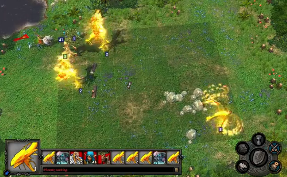 英雄无敌5凤凰怎么打