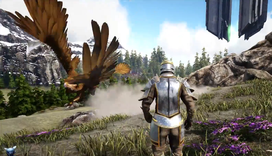 方舟生存进化怎么抓狮鹫