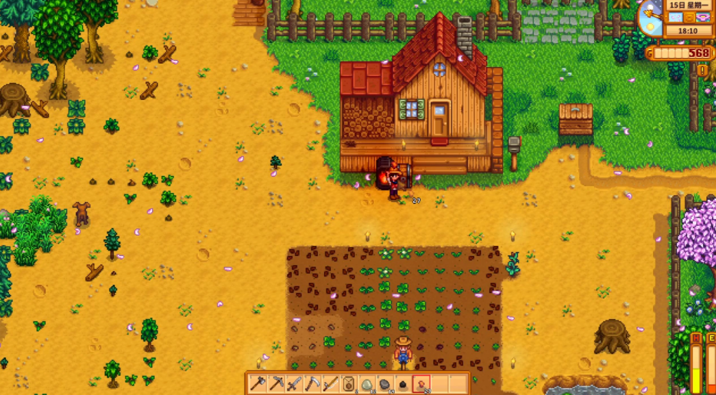 星露谷物语最开始选什么农场