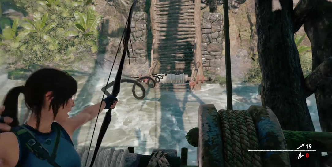 古墓丽影断桥怎么过去