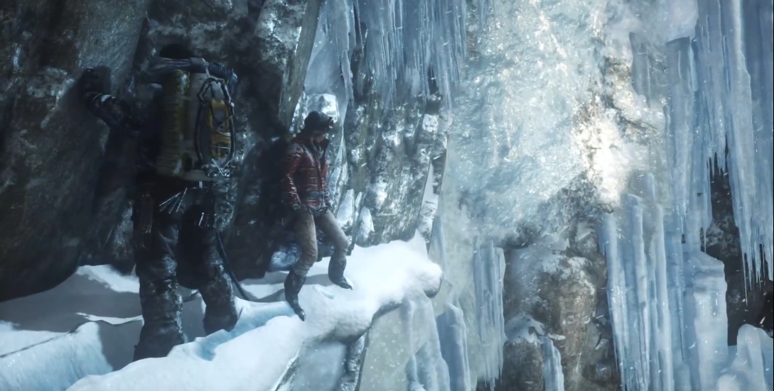 古墓丽影崛起雪山第二关怎么过