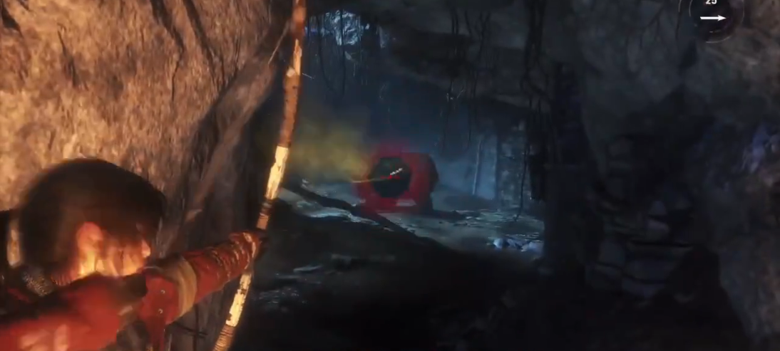 古墓丽影崛起里面的熊怎么打