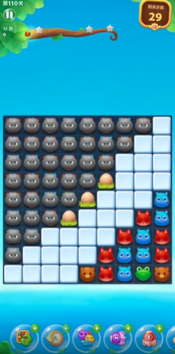 开心消消乐110怎么过