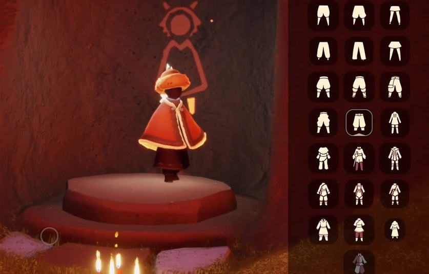 光遇霞谷长裤怎么搭