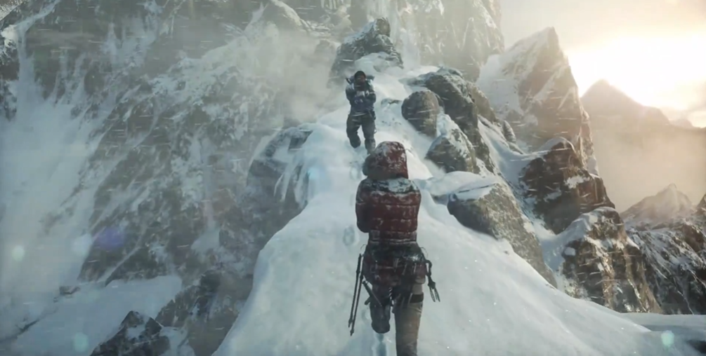 古墓丽影崛起雪崩怎么过