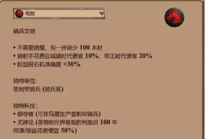 帝国时代2匈奴和蒙古哪个厉害